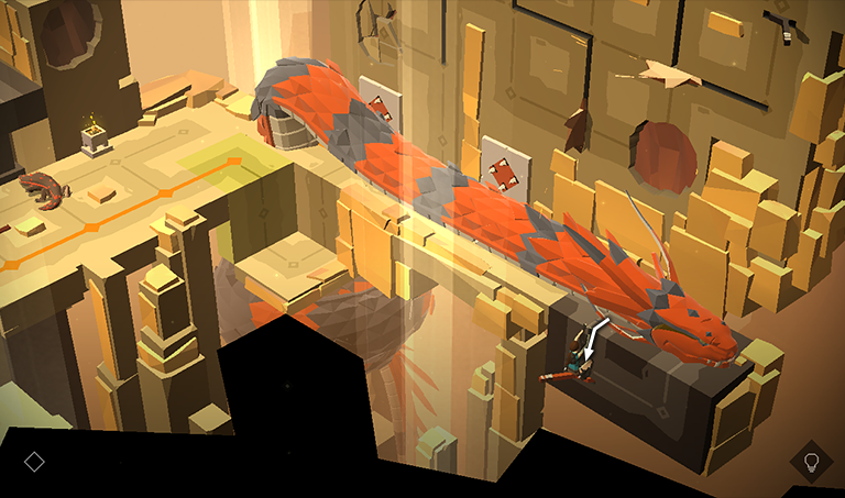 Lara Croft GO screenshot