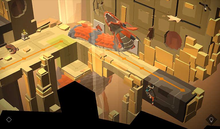 Lara Croft GO screenshot