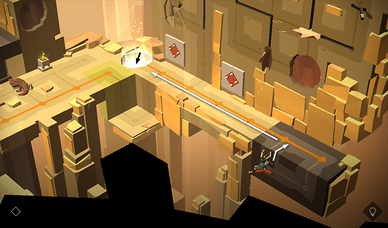 Lara Croft GO screenshot