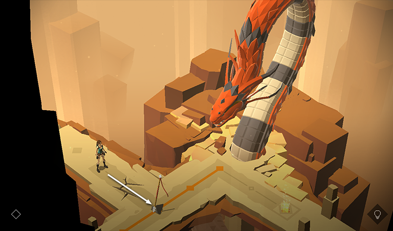 Lara Croft GO screenshot