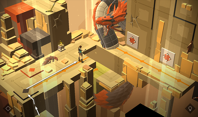 Lara Croft GO screenshot