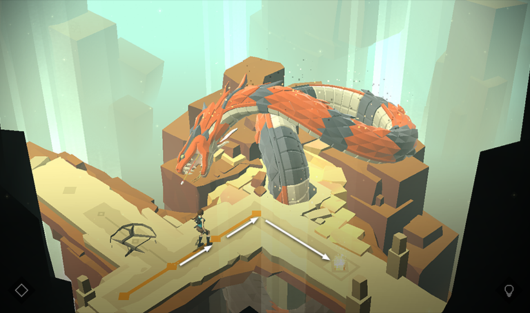 Lara Croft GO screenshot