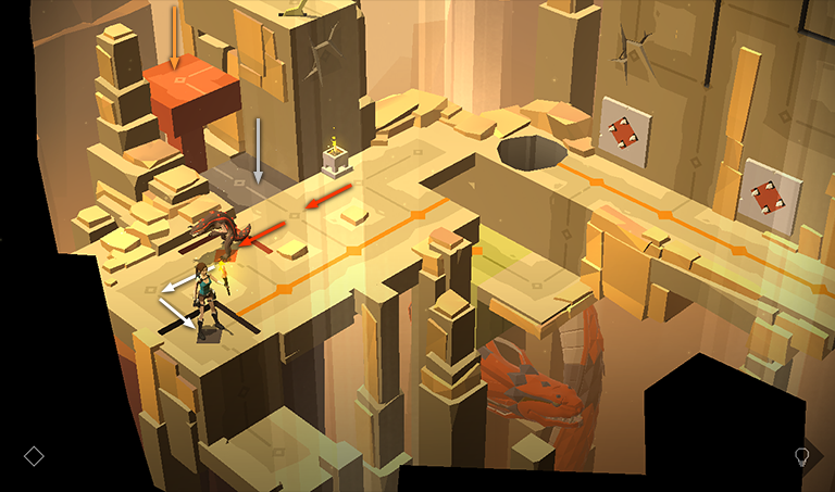 Lara Croft GO screenshot