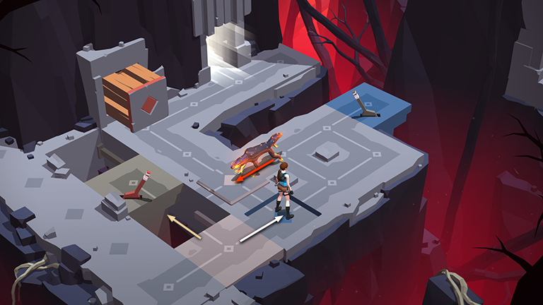 Lara Croft GO screenshot
