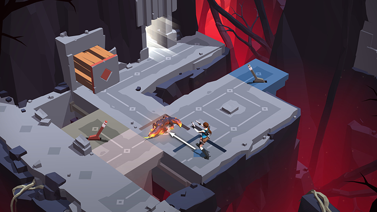 Lara Croft GO screenshot