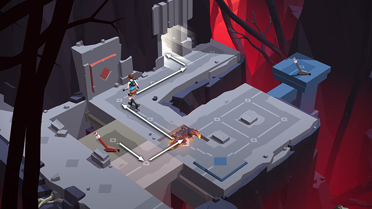 Lara Croft GO screenshot