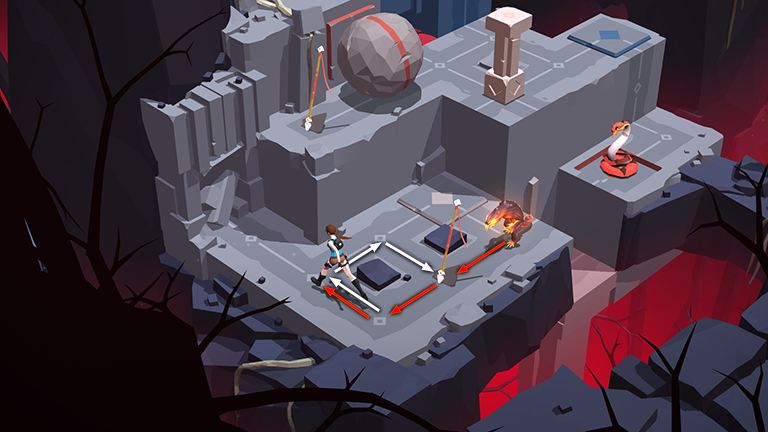 Lara Croft GO screenshot