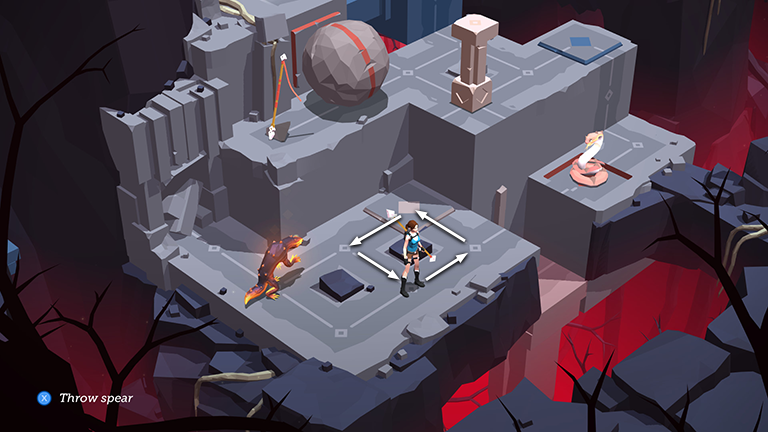 Lara Croft GO screenshot