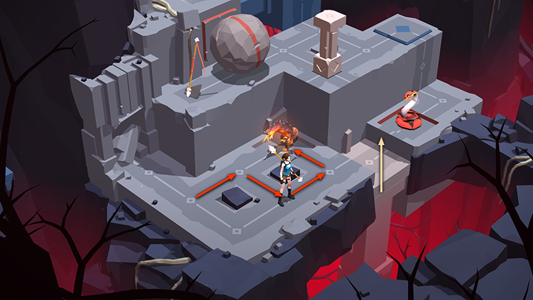 Lara Croft GO screenshot