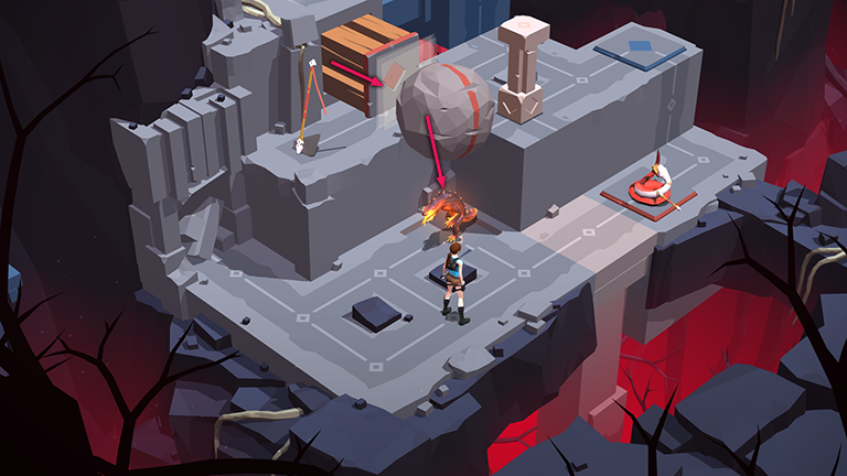 Lara Croft GO screenshot