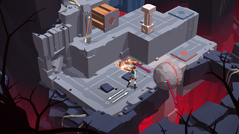 Lara Croft GO screenshot