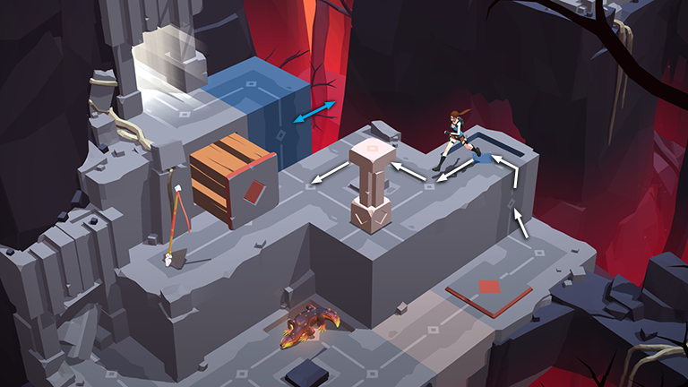 Lara Croft GO screenshot