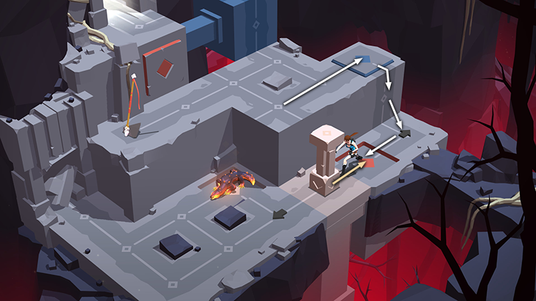 Lara Croft GO screenshot