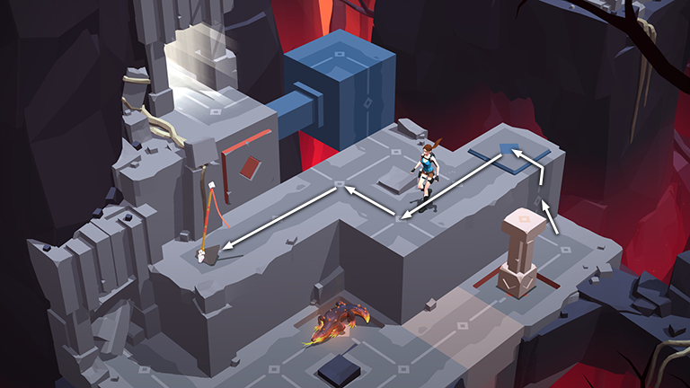 Lara Croft GO screenshot