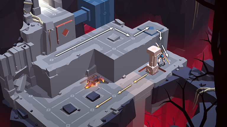Lara Croft GO screenshot