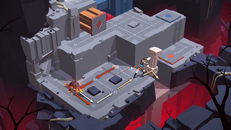 Lara Croft GO screenshot