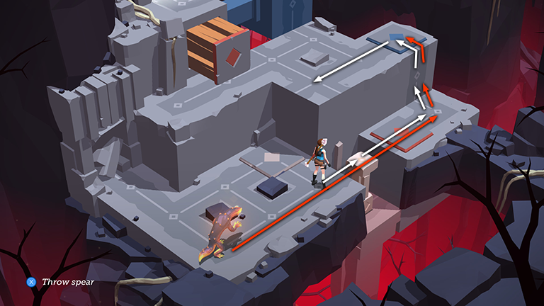 Lara Croft GO screenshot