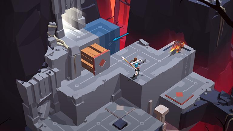 Lara Croft GO screenshot