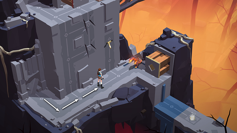 Lara Croft GO screenshot
