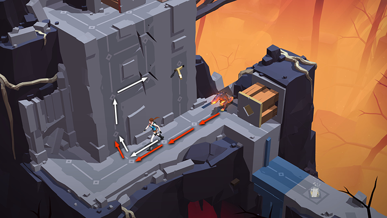 Lara Croft GO screenshot
