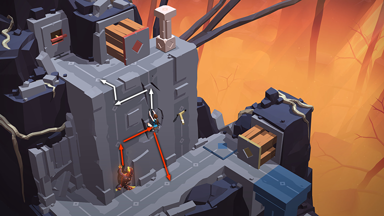 Lara Croft GO screenshot