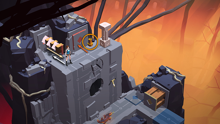 Lara Croft GO screenshot