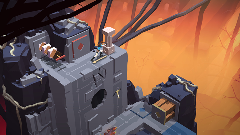 Lara Croft GO screenshot