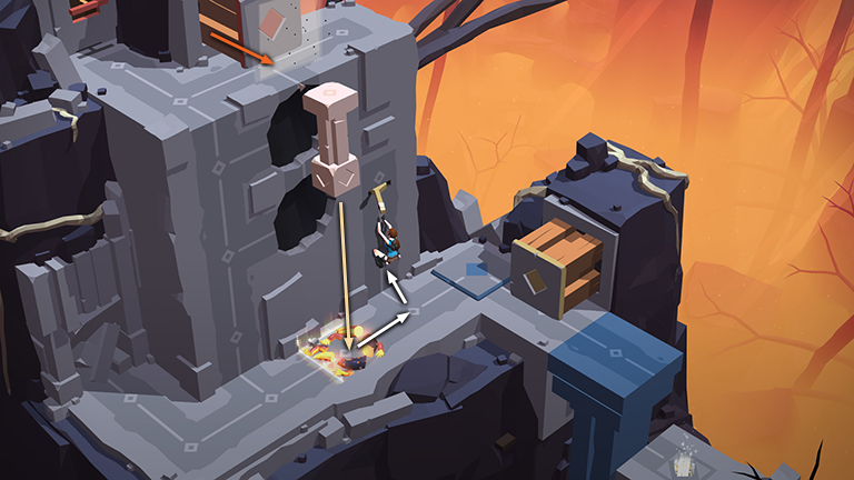 Lara Croft GO screenshot