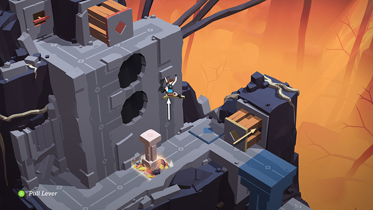 Lara Croft GO screenshot