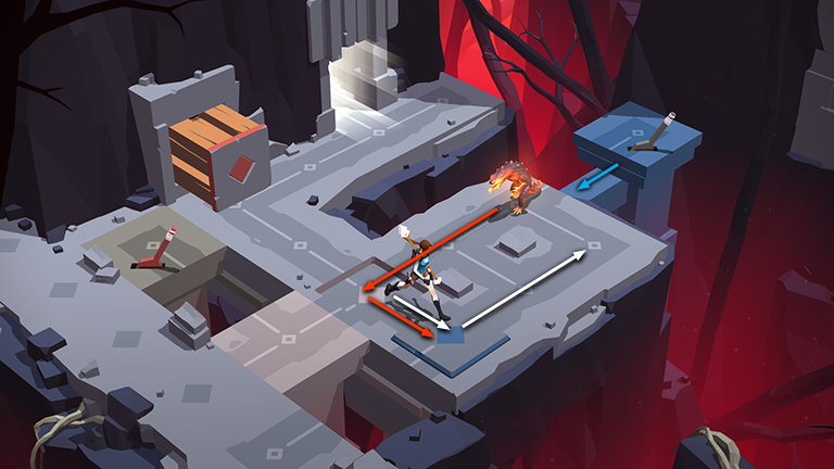 Lara Croft GO screenshot