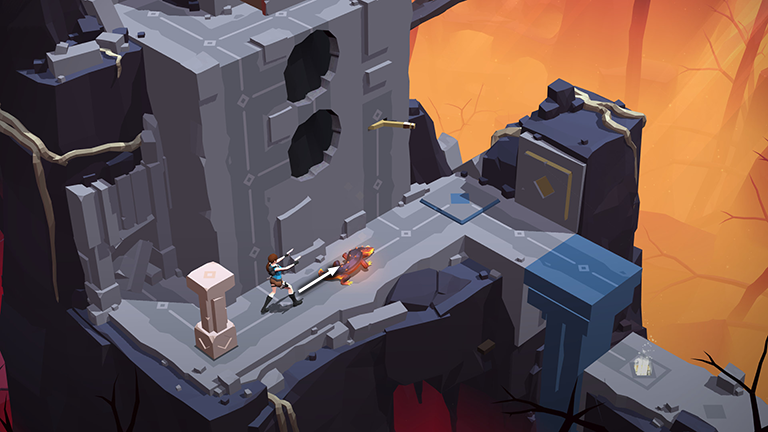 Lara Croft GO screenshot