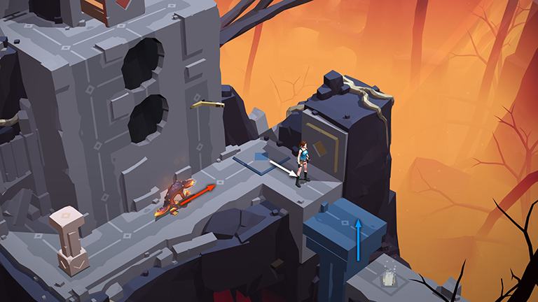 Lara Croft GO screenshot