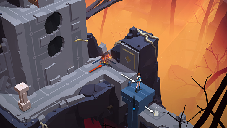 Lara Croft GO screenshot