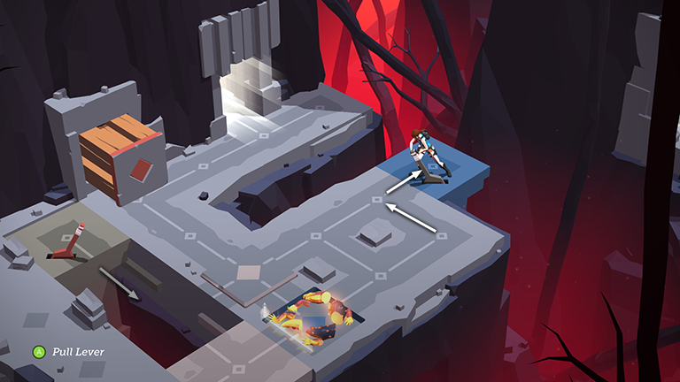 Lara Croft GO screenshot