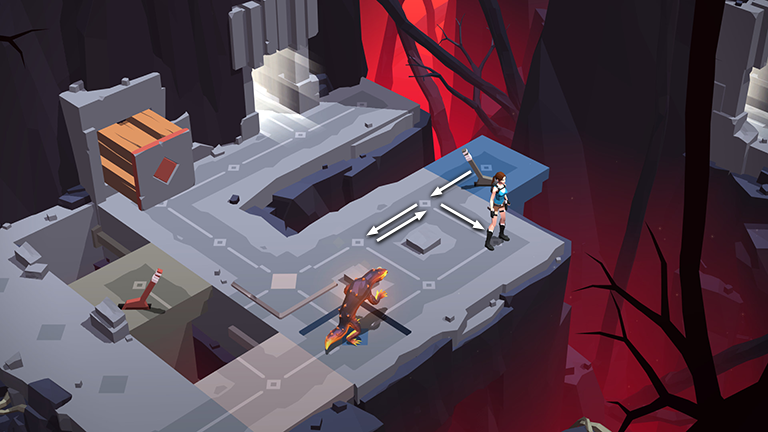 Lara Croft GO screenshot