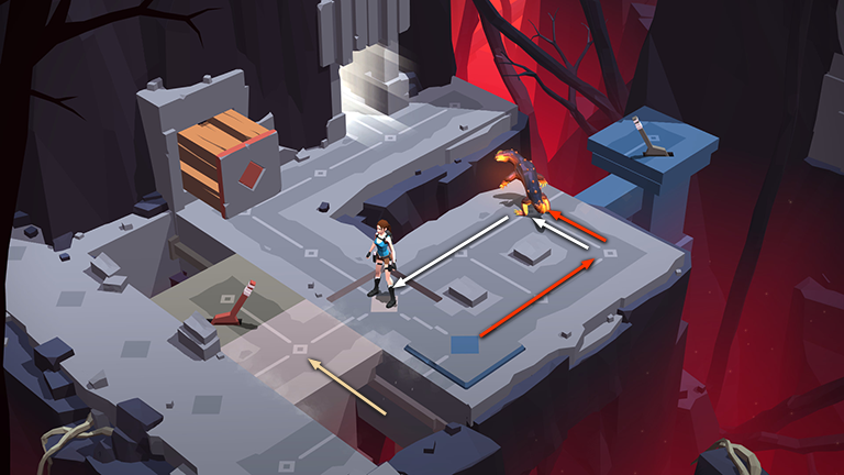 Lara Croft GO screenshot