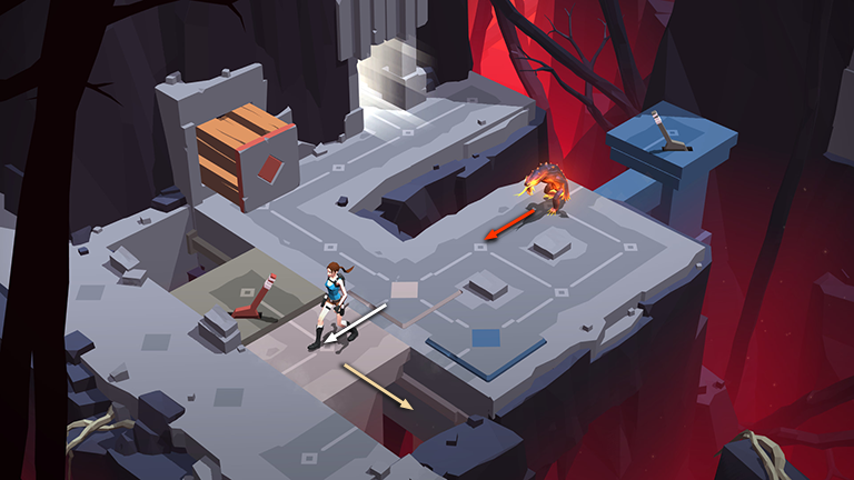 Lara Croft GO screenshot