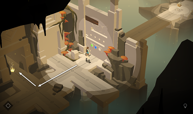 Lara Croft GO screenshot