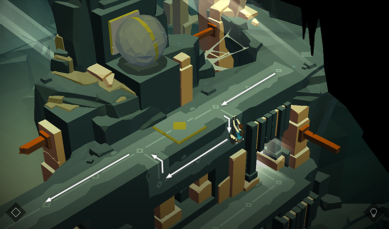 Lara Croft GO screenshot