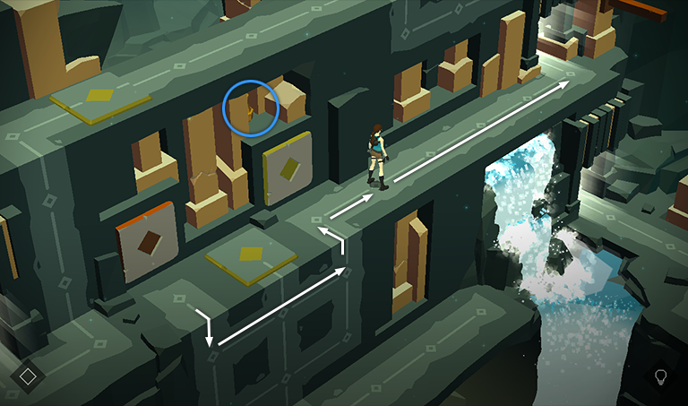 Lara Croft GO screenshot