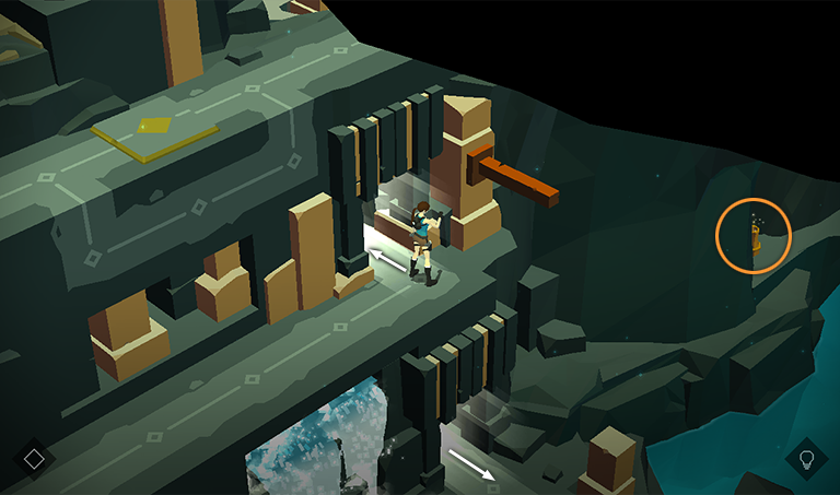 Lara Croft GO screenshot