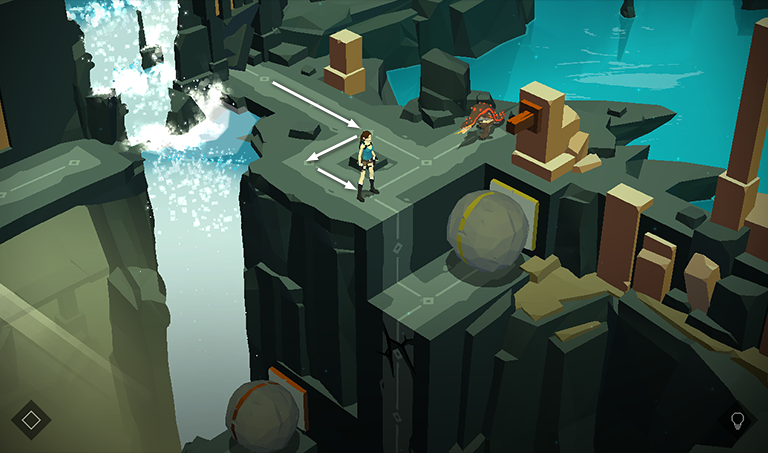 Lara Croft GO screenshot