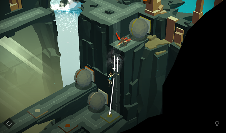 Lara Croft GO screenshot