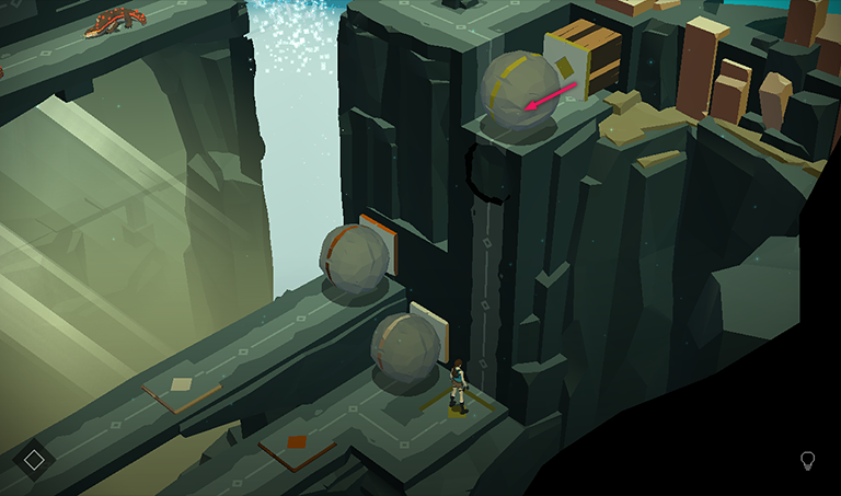 Lara Croft GO screenshot