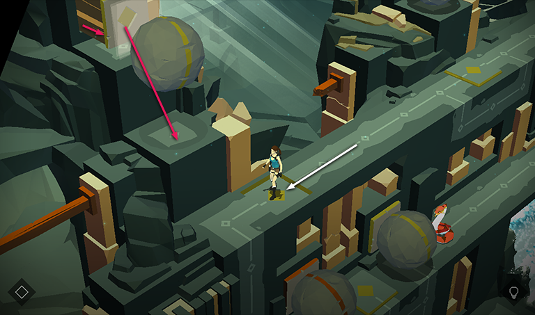 Lara Croft GO screenshot