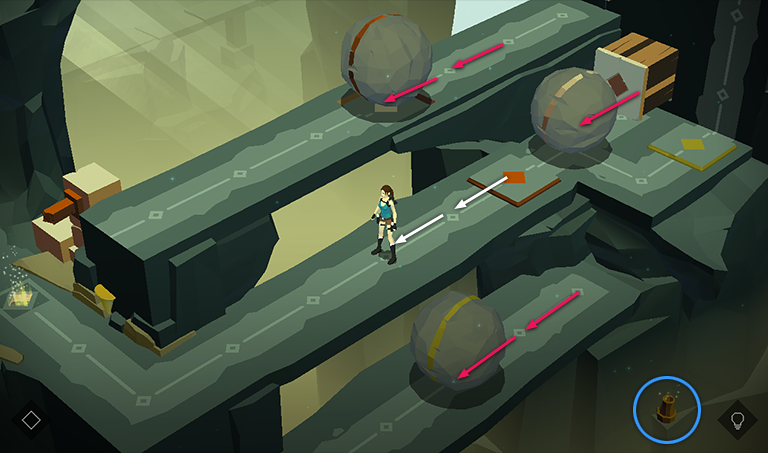 Lara Croft GO screenshot
