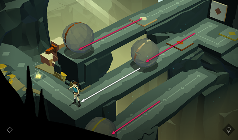 Lara Croft GO screenshot
