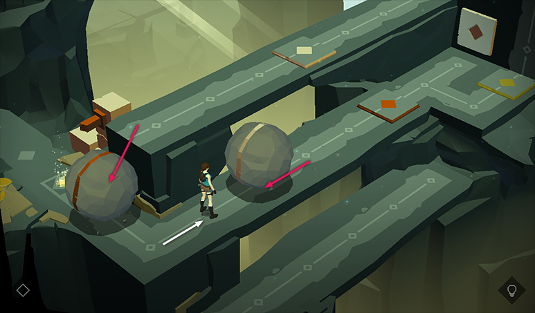 Lara Croft GO screenshot