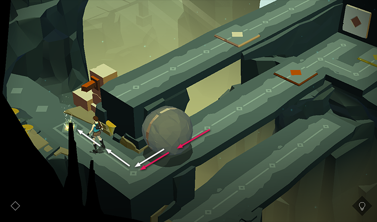 Lara Croft GO screenshot
