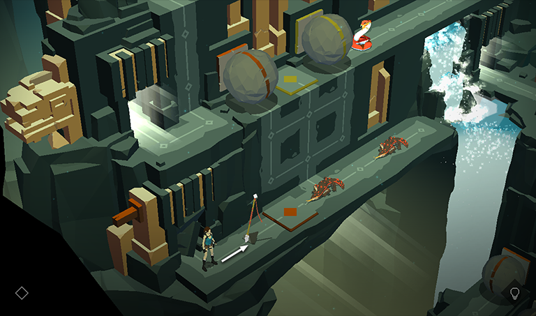 Lara Croft GO screenshot